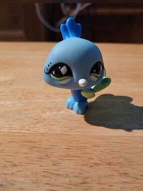 PEACOCK BIRD #463 - Littlest Pet Shop  Hasbro
